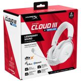 HyperX - Cloud III S - Wireless Gaming Headset - Wit