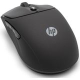 HP 400 Quiet Black Wireless Mouse muis Thuis Ambidextrous RF-draadloos + Bluetooth 6000 DPI