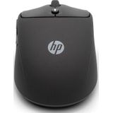 HP 400 Quiet Black Wireless Mouse muis Thuis Ambidextrous RF-draadloos + Bluetooth 6000 DPI