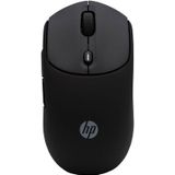 HP 400 Quiet Black Wireless Mouse muis Thuis Ambidextrous RF-draadloos + Bluetooth 6000 DPI