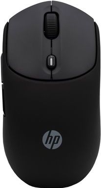 HP 400 Quiet Black Wireless Mouse muis Thuis Ambidextrous RF-draadloos + Bluetooth 6000 DPI