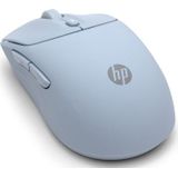HP 400 Quiet Blue Wireless Mouse muis Thuis Ambidextrous RF-draadloos + Bluetooth 6000 DPI