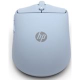 HP 400 Quiet Blue Wireless Mouse muis Thuis Ambidextrous RF-draadloos + Bluetooth 6000 DPI