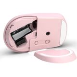 HP 400 Quiet Pink Wireless Mouse muis Thuis Ambidextrous RF-draadloos + Bluetooth 6000 DPI