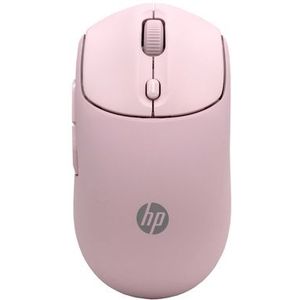 HP 400 Quiet Pink Wireless Mouse muis Thuis Ambidextrous RF-draadloos + Bluetooth 6000 DPI