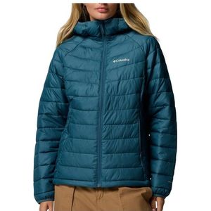 Columbia Womens Powder Lite II Hooded Jacket Synthetisch jack (Dames |blauw)