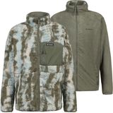 Columbia - Winter Pass Reversible Fleece - Stone Green - Tracks voor Heren