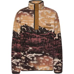 Columbia - Helvetia Pinted Half - Fleece - Kastanje - Opstaande Kraag