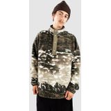 Columbia - Helvetia II Printed Half Snap Fleece - Kaki - Herenfleece