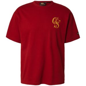 COLUMBIA Functioneel shirt 'CSC™ Heritage'  mosterd / rood / zwart / offwhite