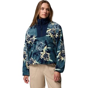 Columbia - Sequoia Grove - Fleece - Blauw - Met Halve Rits