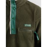 Columbia - Helvetia II Half Snap Fleece - Groen - Fleece voor Heren