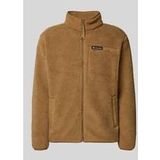 Columbia - Rugged Ridge High Pile Fleece - Bruin - Met Volledige Rits