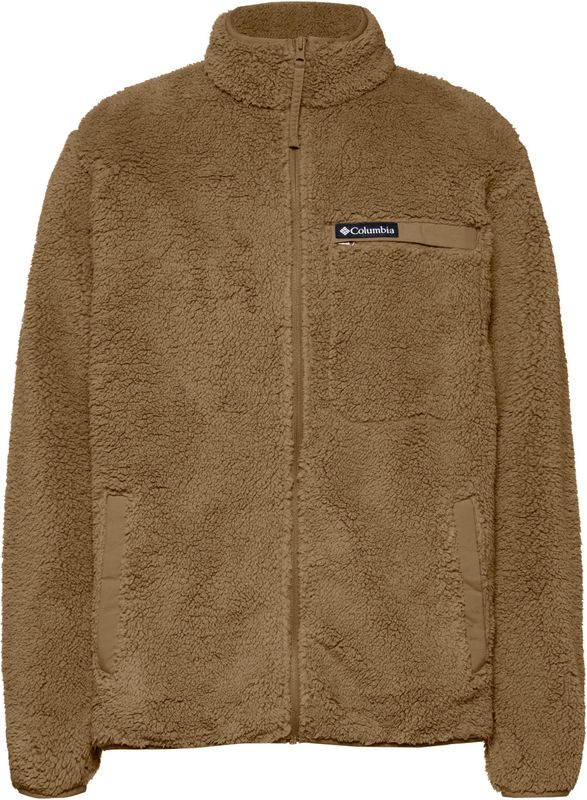 Columbia - Rugged Ridge High Pile Fleece - Bruin - Met Volledige Rits