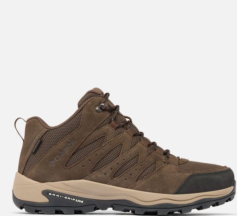 Columbia - REDMOND IV MID WATERPROOF - Wandelschoenen - Cordovan, Tangy Orange