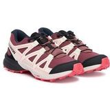 SALOMON SPEEDCROSS Wandelschoenen - Zwart / Cherry Tomaat / Turmeric - Uniseks