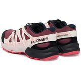 SALOMON SPEEDCROSS Wandelschoenen - Zwart / Cherry Tomaat / Turmeric - Uniseks
