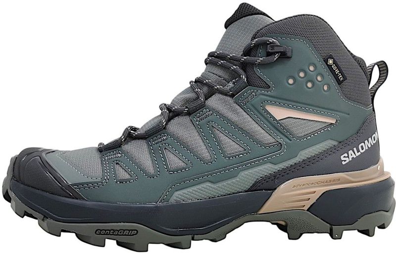Salomon - X Ultra 360 Mid GTX - Wandelschoenen - Grijs - Synthetisch/Textiel
