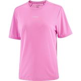 Salomon - Shakeout Core SS Tee - Roze - Dames