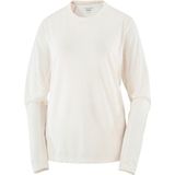 Salomon - Shakeout Core LS Tee - Whisper White - Dames