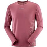 Salomon - Sense Aero LS Tee GFX - T-shirt - Bordeauxrood