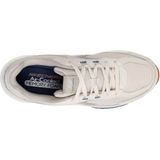 Skechers - Vertex - Sneakers - Lichtbeige - Textiel - Vetersluiting