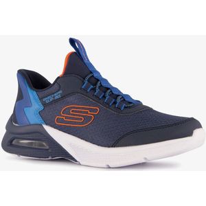 Skechers - Slip-ins Microspec Max - Sneakers - Blauw - Extra Comfort - Memory Foam