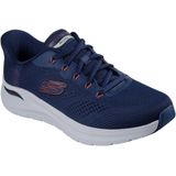 Skechers - Uno Arch Fit 2.0 Sneakers - Blauw - Textiel