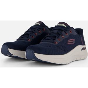 Skechers - Uno Arch Fit 2.0 Sneakers - Blauw - Textiel