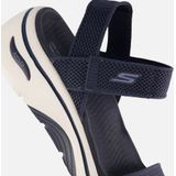 Skechers - Go Walk Arch Fit 2.0 - Damessandalen - Navy Blauw - Geprofileerde Goga Mat binnenzool