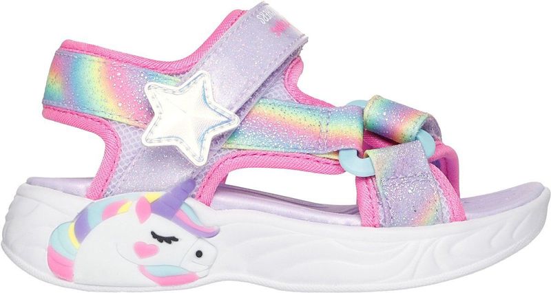 Skechers - Unicorn Dreams - Sandalen - Roze - Textiel
