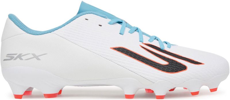 Skechers - SKX_2 Academy - Voetbalschoenen - Wit Blauw Oranje