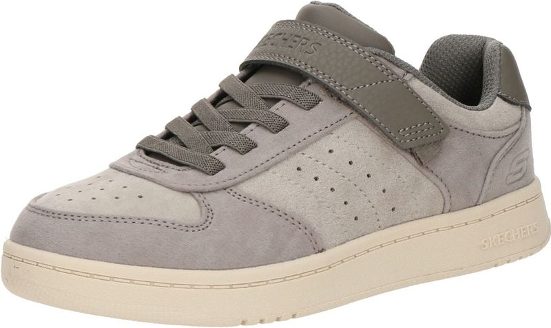 Skechers - QUICK STREET - Retro Sneaker - Taupe - Klittenbandsluiting