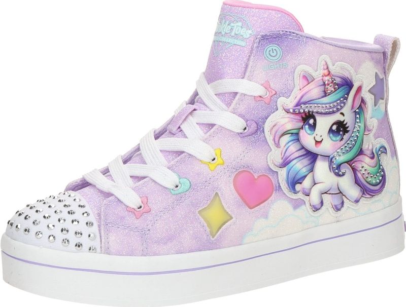 Skechers - Twi-Lites 2.0 - Peuterschoenen - Paars - Synthetisch