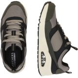 Skechers Uno Retro-Groove Sneaker, Bruin, 11 UK Kind, Bruin, 11 UK Child