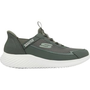 Skechers - Bounder - Slip-on Sneakers - Olijfgroen