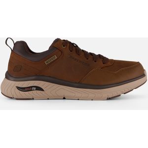 Skechers - Arch Fit Crosser 205347 - Heren Veterschoen - Cognac - Waterdicht