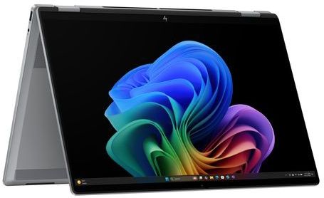 HP - Omnibook X Flip 16-ar0070nd - Convertible Laptop - Zilver - 16 Inch 3K - AMD Ryzen AI 7 350 - 24 GB RAM - 1 TB SSD