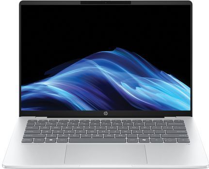 HP - Omnibook 5 - 14 Inch Laptop - Zilver - Qualcomm Snapdragon X1-26-100 - 16 GB - 512 GB SSD - 2K Display