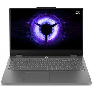 Lenovo LOQ Essential 15IRX11 - Laptop - Grijs - 39,6 cm - Intel Core i5-13450HX - 16 GB DDR5 - 512 GB SSD - NVIDIA GeForce RTX 5050