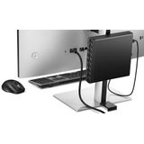 HP EliteDesk 8 Mini G1a AMD Ryzen™ 5 PRO 215 16 GB DDR5-SDRAM 512 GB SSD Windows 11 Pro Mini PC Zwart