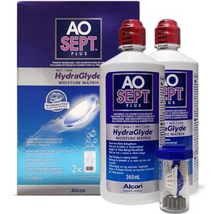 AOSEPT® Plus with HydraGlyde | 2x 360ml | Duopack