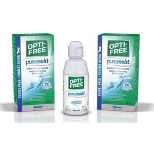 Optifree - Puremoist - Lenzenvloeistof - 300ml - Voor Zachte Contactlenzen