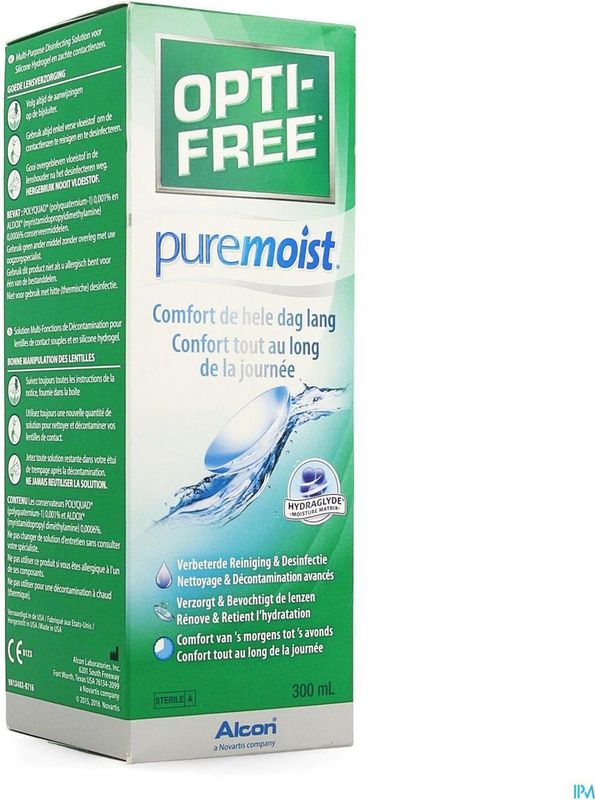 OPTI-FREE - PureMoist - Lenzenvloeistof - 300ml