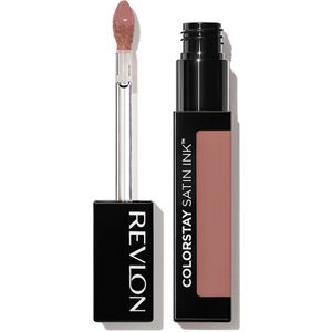 Revlon ColorStay Satin Ink Liquid Lipstick, Longwear Rich Lip Colors, geformuleerd met Black Currant Seed Oil, 001 Your Go-To, 0,17 fl. oz
