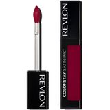 Revlon ColorStay Satin Ink 020 On a Mission, vloeibare lippenstift, rijke kleuren, geformuleerd met zwarte bessenzaadolie, 1 stuk