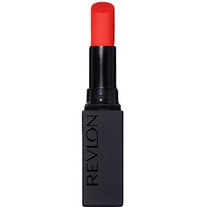 Revlon, ColorStay Suede Ink™, Lipstick, Matte finish, Levendige kleur, Verzorgende & veganistische formule, Met vitamine E, N°007 Feed the Flame, 2,55 g
