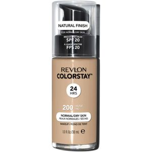 Revlon Colorstay Foundation With Pump - 200 Nude (Dry Skin)
