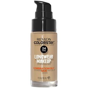 Revlon Colorstay 24 uur, fundering voor gemengde tot vette huiden, mat afwerking (30 ml), langlopende formule, beige medium (240)