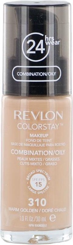 Revlon Colorstay Foundation With Pump - 310 Warm Golden (Oily Skin)